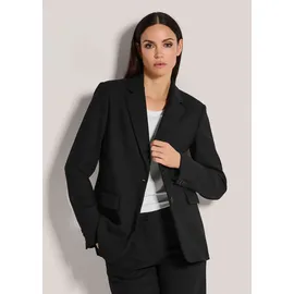Madeleine Eleganter Einreiher mit Reverskragen in schwarz | Gr.: 38