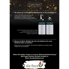 Lumineo LED-Lichterkette 27m, 360 LEDs, Dimmer, Timer, IP44,