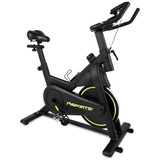 MSports® Speedbike Indoor Cycling Bike Black Series, Magnetischer Widerstand schwarz