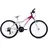 Bergsteiger Verona 24 Zoll RH 34 cm weiß/pink