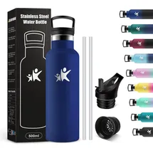 KollyKolla Thermoskanne Kinder Edelstahl 0,5 l