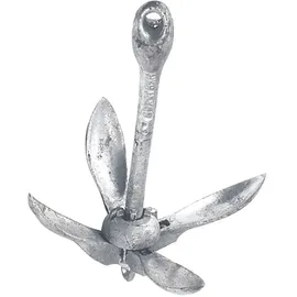 Talamex Anker 2,5 kg Stahl Silber