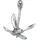 Talamex Anker 2,5 kg Stahl Silber