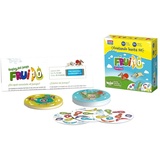 Falomir 30011 Fruit 10 Lernspiel zur Förderung der Mathematik (Summen und Reste) und zum geistigen Zählen Lernen, bunt