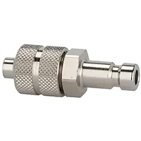 Riegler Nippel für Kupplungen NW 2,7, Edelstahl 1.4404, für