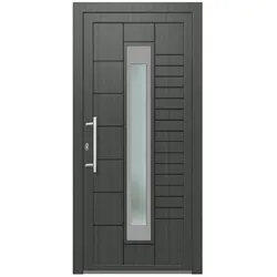 KNOCK Kunststoff-Haustür »Robusto«, grau