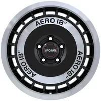 Ronal R50 Aero 7,5 x 16 4 x 100 ET38 MB68 Schwarz