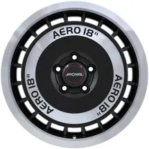 Ronal R50 Aero 7,5 x 16 4 x 100 ET38 MB68 Schwarz