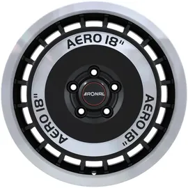 Ronal R50 Aero 7,5 x 16 4 x 100 ET38 MB68 Schwarz