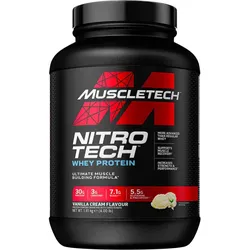 Muscletech Performance Series Nitro-Tech (2lbs) Vanilla EINHEITSFARBE 908 g