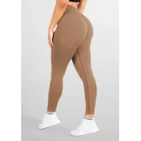 SMILODOX Leggings Amaze Pro Hellbraun & S