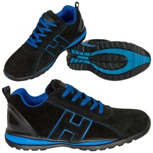 Reis Arbeitsschuhe Sicherheitsschuhe S3 Schutzschuhe Stahlkappe (47), Schwarz - 42