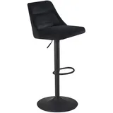 Wohnling Barhocker WL7.000 64-84 cm Schwarz
