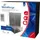 MediaRange CD-Leerbox Slim 10er-Pack transperant / schwarz
