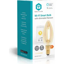 Nedis Nedis, Wi-Fi LED Glühbirne 5W 470lm E14 SmartLife Kerzenform, Weiß