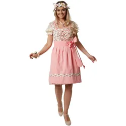 tectake® Frauenkostüm Mini-Dirndl Herrenchiemsee Modell 1