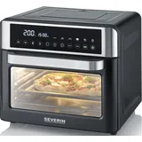 Severin Multiofen »Back-und Toastofen "Bake " Fry" TO 2077«, 49565626-0 schwarz-silber