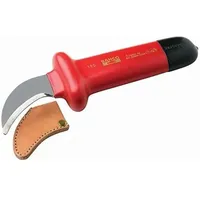 BAHCO Stahl Pinzette, 150 mm, Spitze Abgerundet