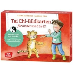 Tai Chi-Bildkarten für Kinder von 6 bis 12