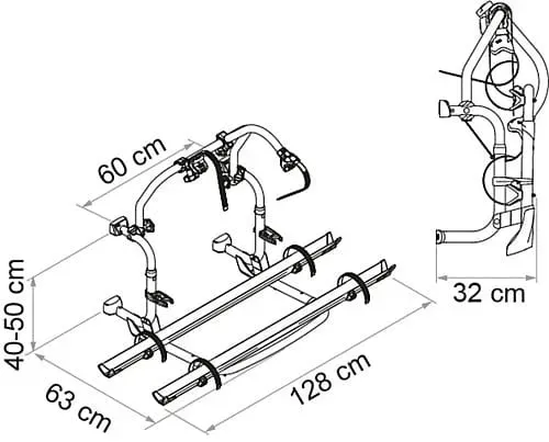 Fiamma Fahrradträger Carry Bike Pro C Slb     