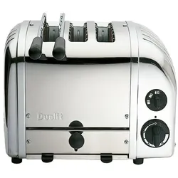 Dualit 2+1 Schlitz Toaster inkl. Sandwichzange