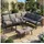 Okwish Gartenlounge-Set 8-tlg. grau