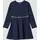 s.Oliver Kurzes Interlock-Kleid mit Logo-Glitzer-Tape - 110