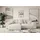 altdecor Ecksofa Cord 4-Sitzer Creme