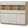 Home Affaire Highboard Sonora 164 x 138 x 40 cm Eiche Artisan / Kaschmir