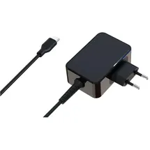 LC-POWER LC-NB-GAN-45-C USB-C Power Adapter schwarz