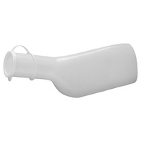 Urinflasche + Bürste PE Qualitäts Urinflaschen von Behrend-Homecare® (Urinflasche-Bürste)
