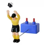 Tipp-Kick Tischfußballspiel Torwart Goal Keeper Torhüter Toni gelb Tip Kick Spielfigur mit Fußball gelb