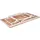 deluke Gartentisch 150 x 90 x 74 cm Cremeweiß/Beige