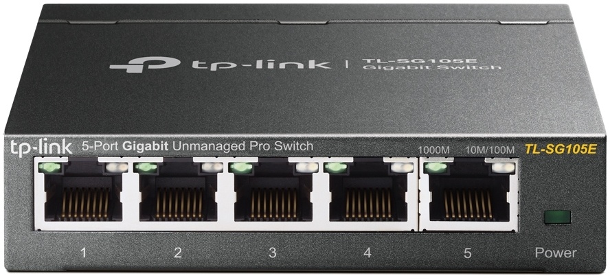 TP-Link TL-SG105E Unmanaged Pro Switch [5x Gigabit Ethernet]