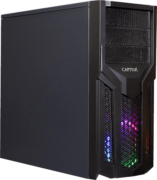 CAPTIVA Advanced Gaming R65-952, PC mit AMD - 4700S Prozessor, 16 GB RAM, 480 SSD, AMD, RadeonTM RX 550, Windows 11 Home (64 Bit)
