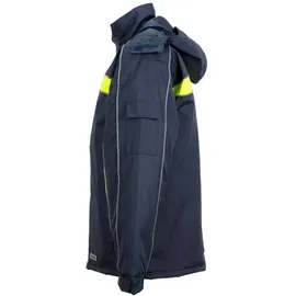 Planam Cosmic Regenjacke Unisex Marine/Gelb XL
