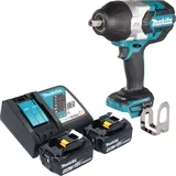 Makita DTW 1004 RM Akku Schlagschrauber 18 V 1050 Nm 1/2" Brushless + 2x Akku 4,0 Ah + Ladegerät