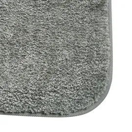 Beliani Badteppich Urlana Grau 90 x 60 cm