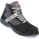 Würth MODYF Sicherheitsstiefel S3 SRC Stretch X in schwarz - Arbeitsschuhe für Herren und Damen - metallfrei & wasserabweisend - in der Größe 44 - 44 EU