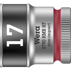 Knarreneinsatz Wera 8790 HMB HF Schlüsselweite 17,0mm Antrieb 9,52mm (3/8'')