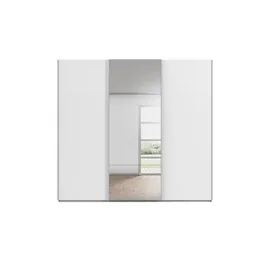 meinSchrank Schwebetürenschrank Regina 242 x 223 x 68 cm Weiß