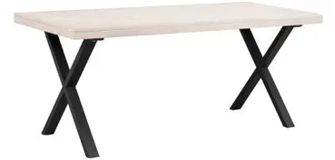 Rowico Esstisch Brooklyn mit X-Gestell 170x95 cm