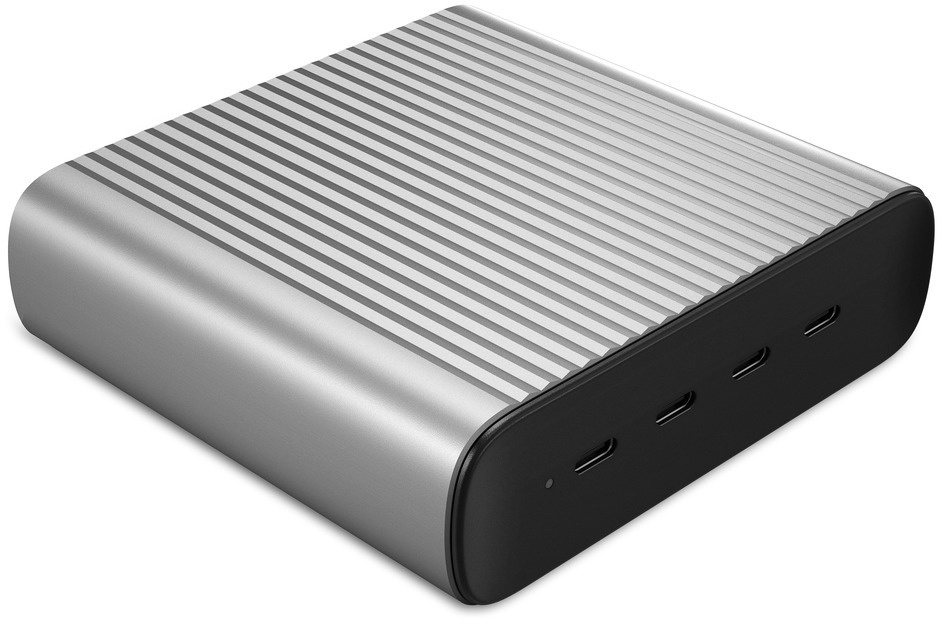 HyperDrive Hyper HyperJuice 245W GaN Desktop-Ladegerät für Apple Produkte, weiß