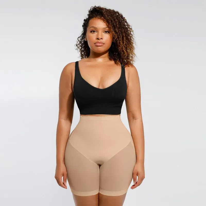 Feelingirl MeshSmooth straffende Taille-Shorts, Größe M, Farbe Skin