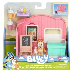 BLUEY Mini-Spielset Ice Cream Shop, inkl. Bingo Figur & Zubehör
