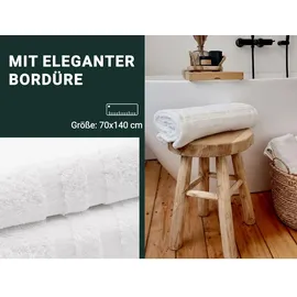 ZOLLNER Handtuchset 4-tlg. weiß