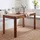FineBuy Esstisch 120 x 76 x 60 cm braun