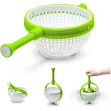 Dreamfarm Spina Salatschleuder 2,8 Liter Grün/Weiß