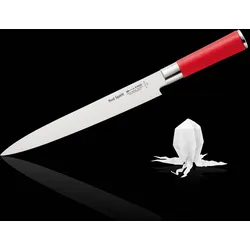 F. Dick YANAGIBA Sushimesser Red Spirit 24 cm, Edelstahl, hochlegiert, rot