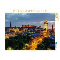 Calvendo Puzzle Edinburgh bei Nacht 1000 Teile Puzzle quer